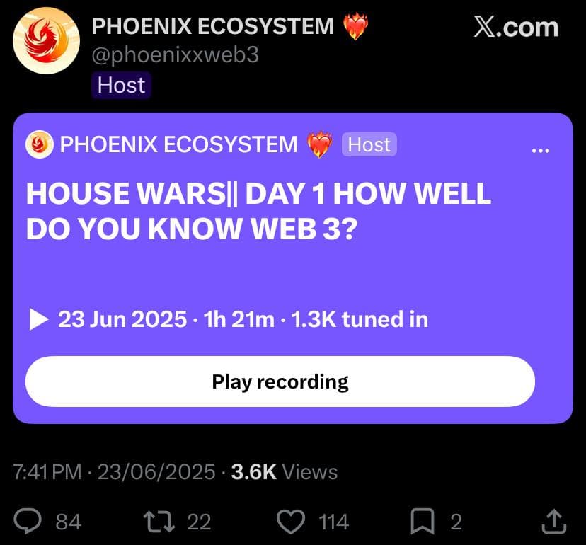 HOUSE WARS || DAY 1: HOW WELL DO YOU KNOW WEB3?