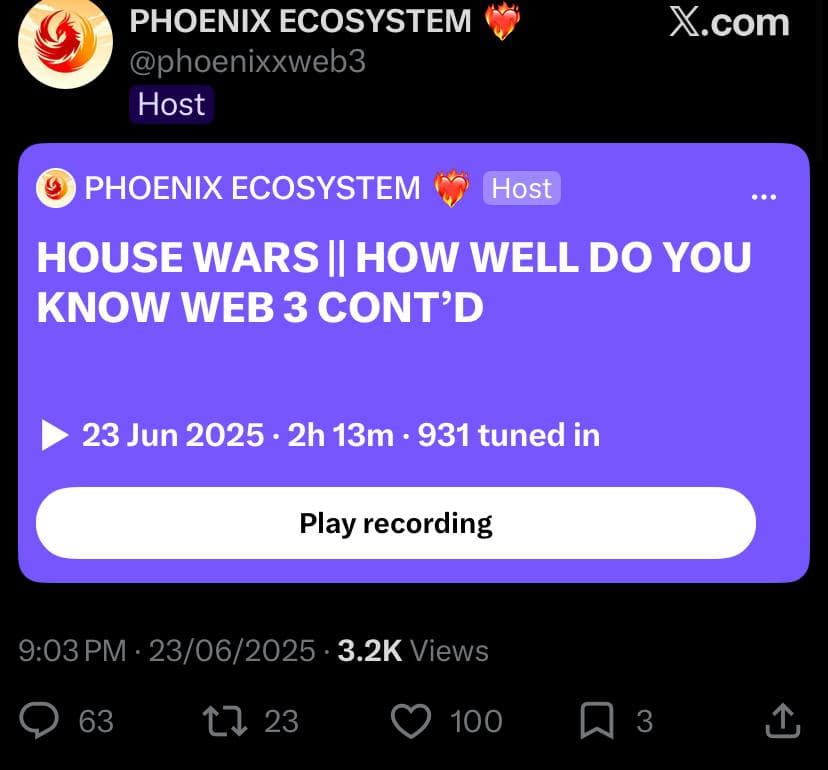 HOUSE WARS || DAY 1: HOW WELL DO YOU KNOW WEB3? CONT'D